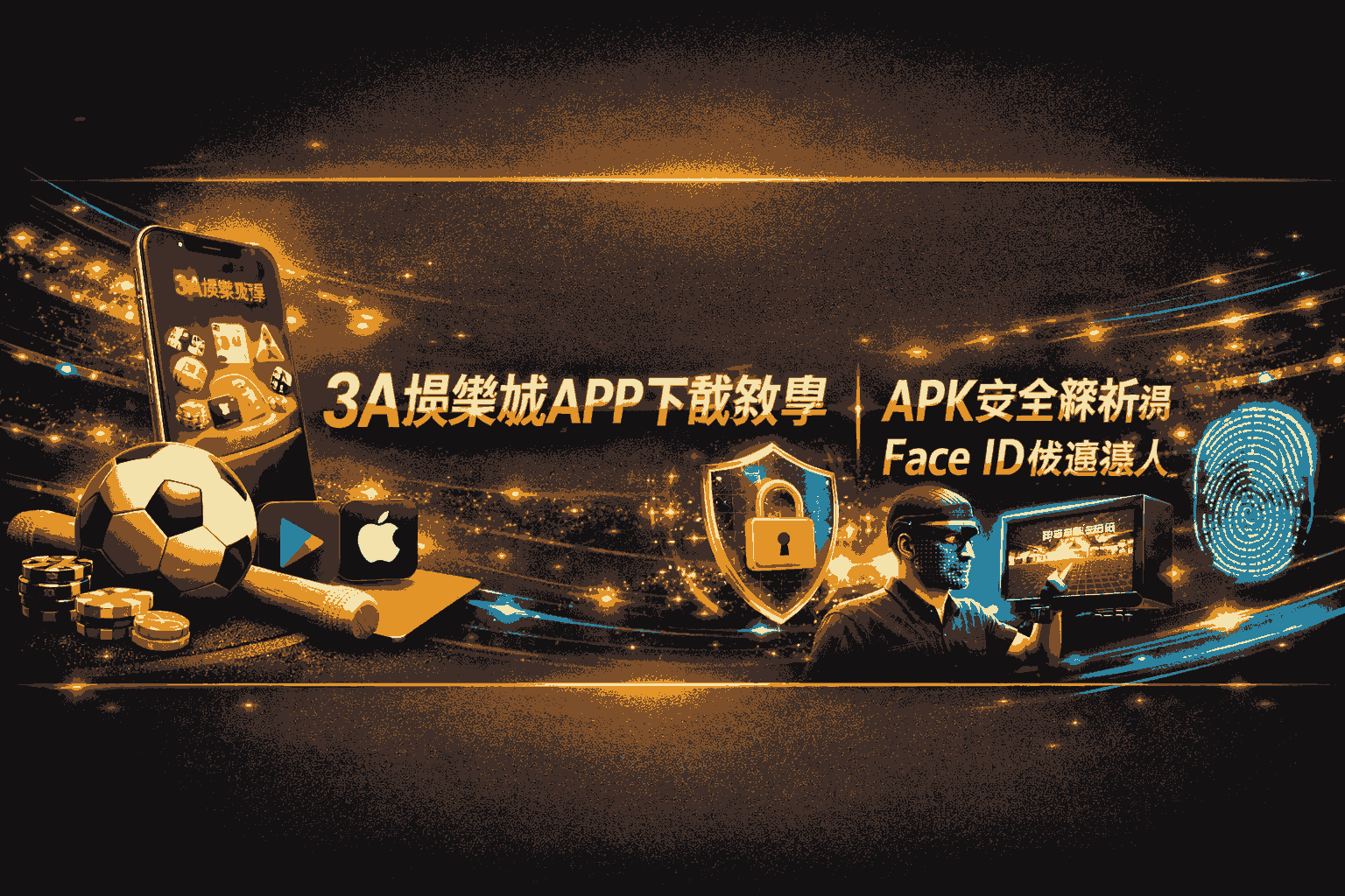 3A娛樂城APP下載教學｜APK安全解析與Face ID快速登入